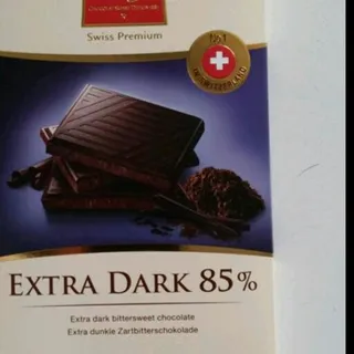 Chokolat Frei Premium Swiss Extra Dark Chocolate 100g Bars — photo 4