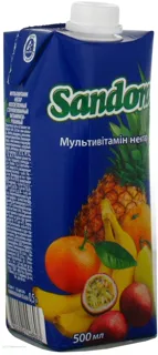 Sandora Multivitamin Nectar Tetra Pak 500ml — photo 2
