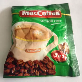 Maccoffee Hazelnut Coffee 3 in 1 18g — photo 3