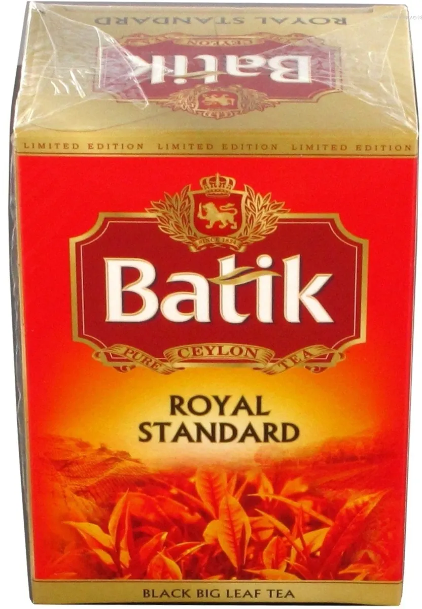 Чай Batik чорний Королівський Стандарт пачка 85г