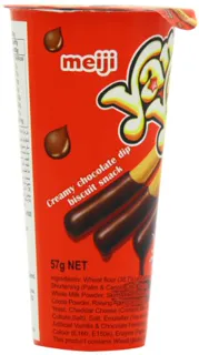 Meiji YAN YAN Chocolate Cream Biscuit 50g — photo 5