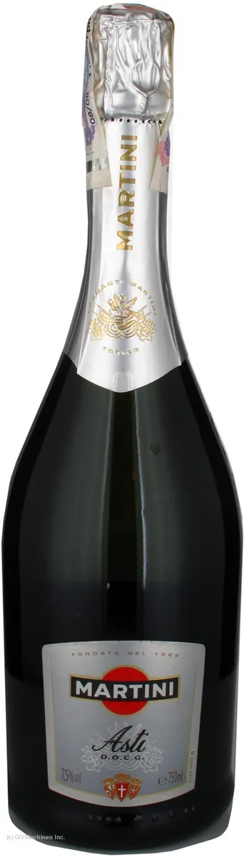 Martini Asti sparkling white sweet wine 7.5% glass bottle 0.75L