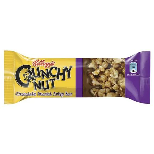 Kellogg's Crunchy Nut Peanut Crisp Bars 24x35g