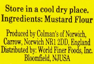 Original English Colmans Mustard Powder — photo 6