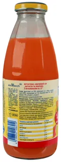 Bebivita Carrot Fruit Juice with Vitamins from 4 Months Glass Bottle 0.5L — photo 6