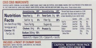St. Dalfour Gourmet On The Go Ready to Eat Couscous, 6.2 oz Jars (6 Pack) — photo 5