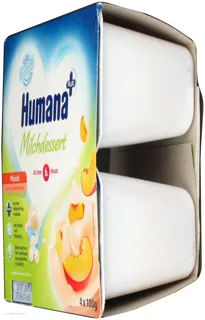 Продукт кисломолочний Humana з персиком і пребіотиками 4 шт по 100 г — фото 5