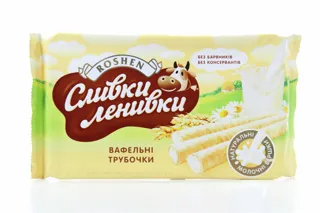 Roshen Lazy Cream Waffle Rolls 222g — photo 4