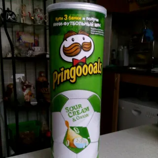Pringles Sour Cream & Onion Chips Tube 165g — photo 5