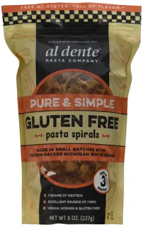 Al Dente Clean and Simple Gluten Free Pasta Spirals, 6 Count — photo 6