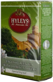 Hyleys English Green Jasmine Leaf Tea 100g — photo 5