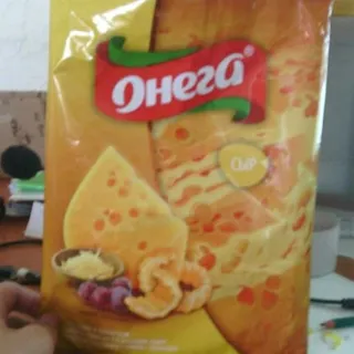 Onega Cheese Flavored Snacks 75g — photo 2