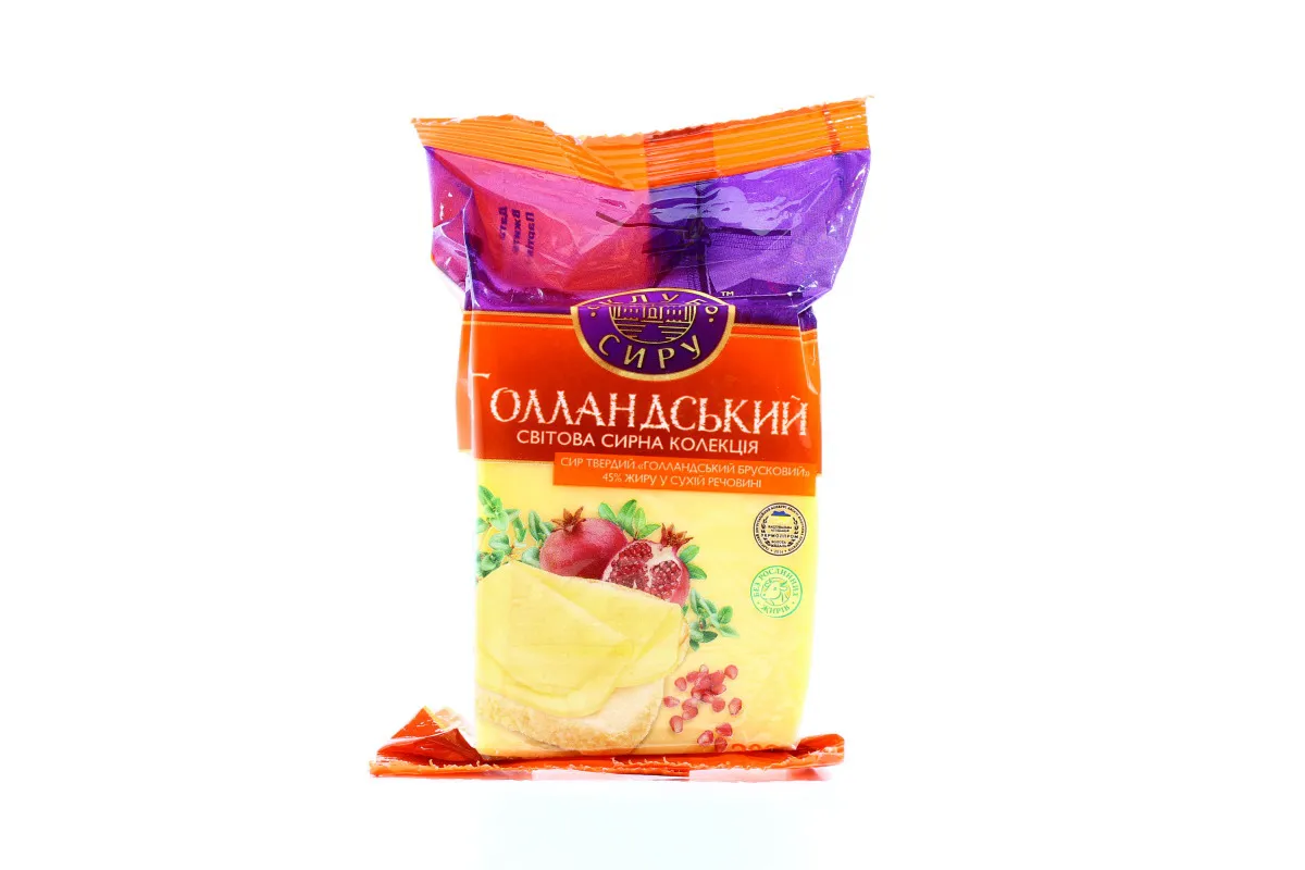 45% Dutch Cheese Block Klub Syru packed 200g