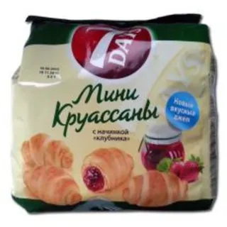 7 Days Mini Croissants with Strawberry Filling 185g — photo 4