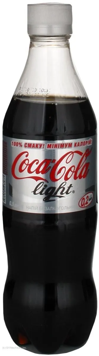 Coca Cola Light Drink Plastic Bottle 0.5L