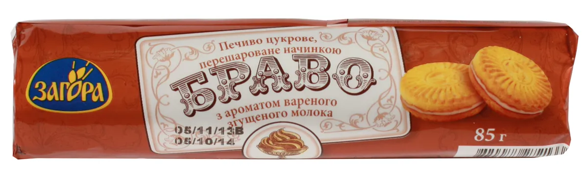 Bravo Condensed Milk Biscuit 85 g