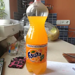 Fanta Orange Drink Plastic Bottle 2L — photo 5