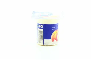 Danone Zhyvynka Peach-Passion Fruit Yogurt 1.5% 115g plastic cup — photo 2