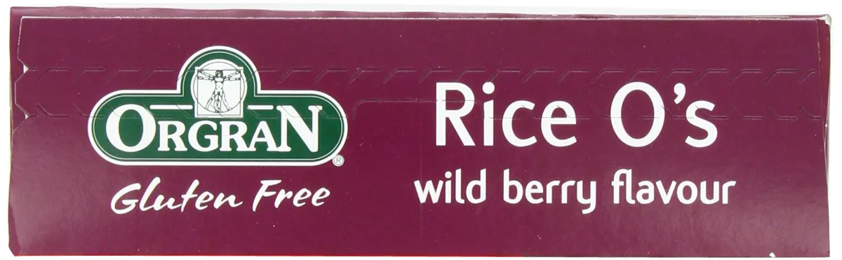 Orgran Рисові вафлі Wildberry 300г (3 шт)