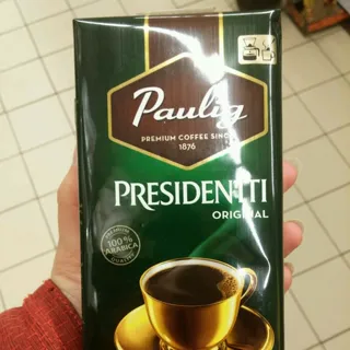 Paulig President Natural Ground Coffee Medium Roast 250g — photo 5