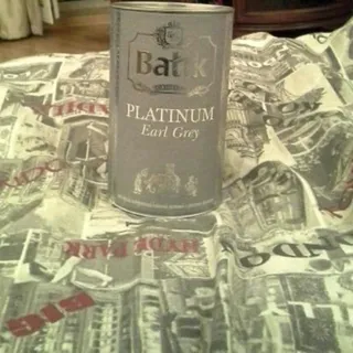 Batik Black Tea Platinum loose leaf with bergamot 100g Tube — photo 11