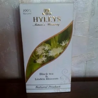 Hyleys Ceylon Black Tea with Flowers and Linden Flavor, 25x1.5g, Sri Lanka — photo 7