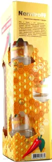 Nemiroff Ukrainian Honey Pepper Liqueur 40% 0.7L souvenir — photo 3