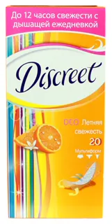 Discreet Deo Summer Fresh Multiform Daily Pantyliners 20 pcs — photo 5