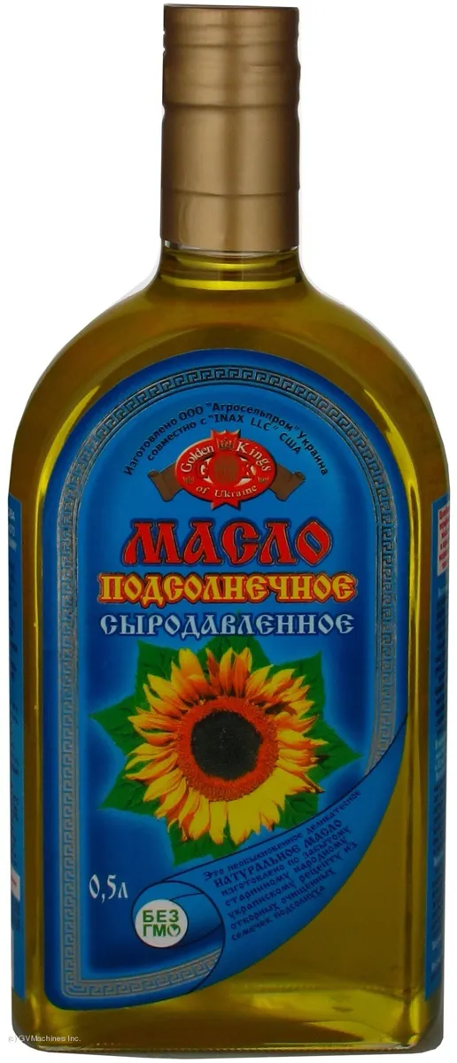 Golden Kings Extra Virgin Cold-Pressed Sunflower Oil 0.5L
