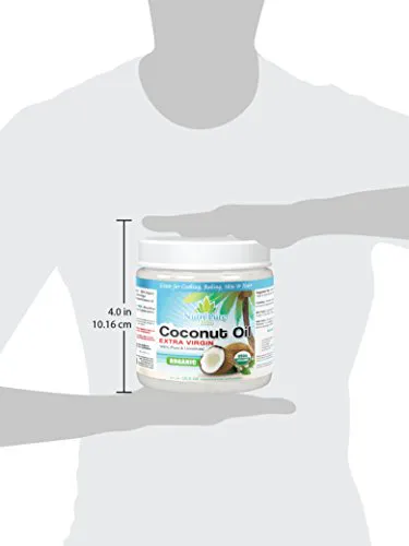 Nutri-pure Labs органічна кокосова олія EXTRA VIRGIN, 16.9 унцій