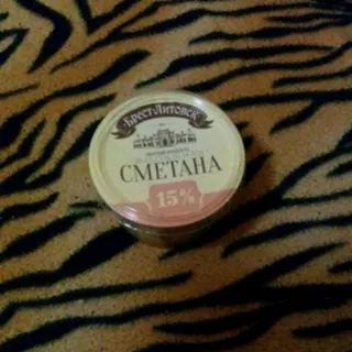Brest-lytovsk Sour Cream 15%, 200g — photo 3