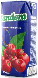 Sandora Cherry Nectar Pasteurized Tetra Pak 500ml — photo 2