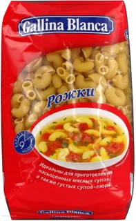Halyna Blanka elbow macaroni 450g — photo 4