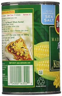 Del Monte Golden Whole Kernel Corn, 15.25 oz (Pack of 4) - With Natural Sea Salt and Pop Tab — photo 11