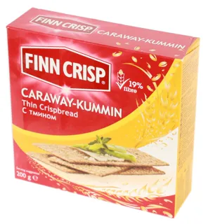 Finn Crisp Rye Crisps with Caraway 200g — photo 4