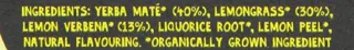 Clipper Uprising & Shine Organic Mate with Lemongrass and Lemon Verbena Infusion — photo 2