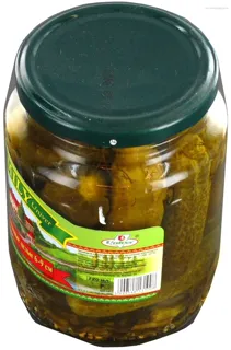 Univer Family Pickled Whole Cucumbers 6-9 cm 680g — photo 2