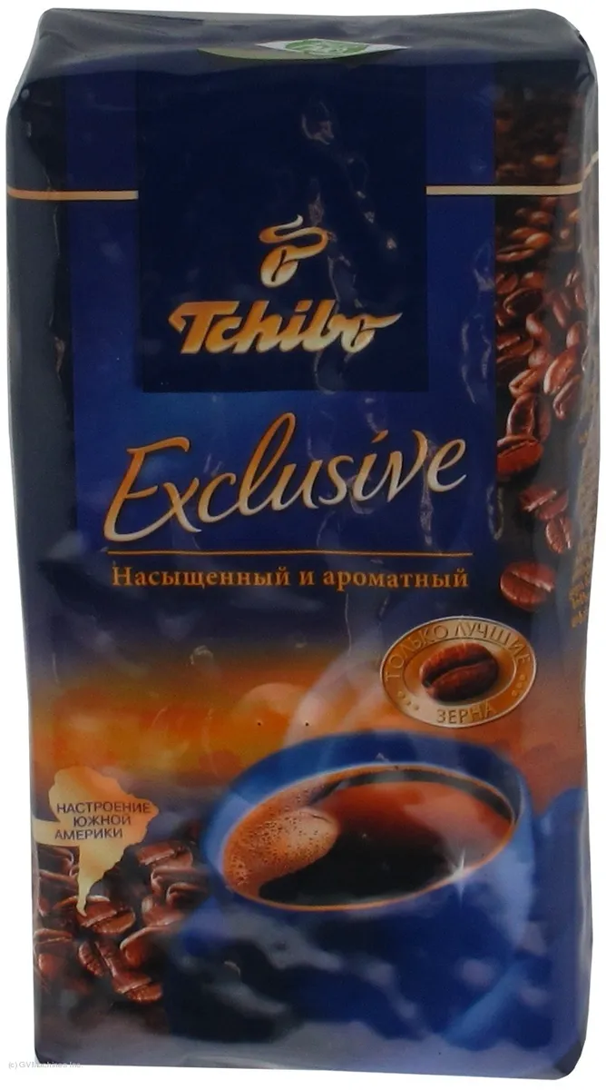 Tchibo Exclusive Natural Roasted Coffee Beans 250g