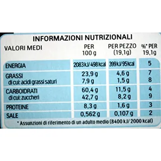Nutella Crispbread 8 pcs, 152.8g — photo 4