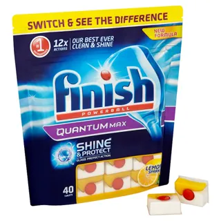 Quantum Lemon Dishwasher Tablets 40 pcs — photo 2