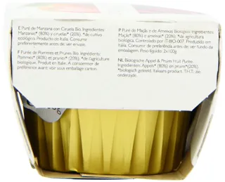 Clearspring Organic Apple and Plum Puree 2x100g (pack of 12) — photo 3
