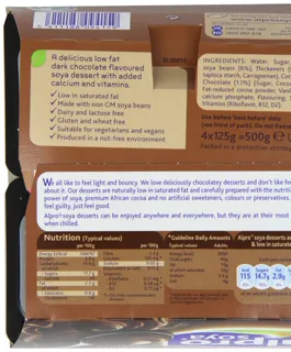 Alpro Dark Chocolate Dessert 4 x 125g (pack of 6) — photo 14