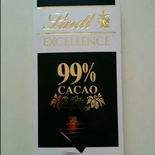 Lindt Excellence Chocolate 50g Dark Cocoa 99% — photo 5