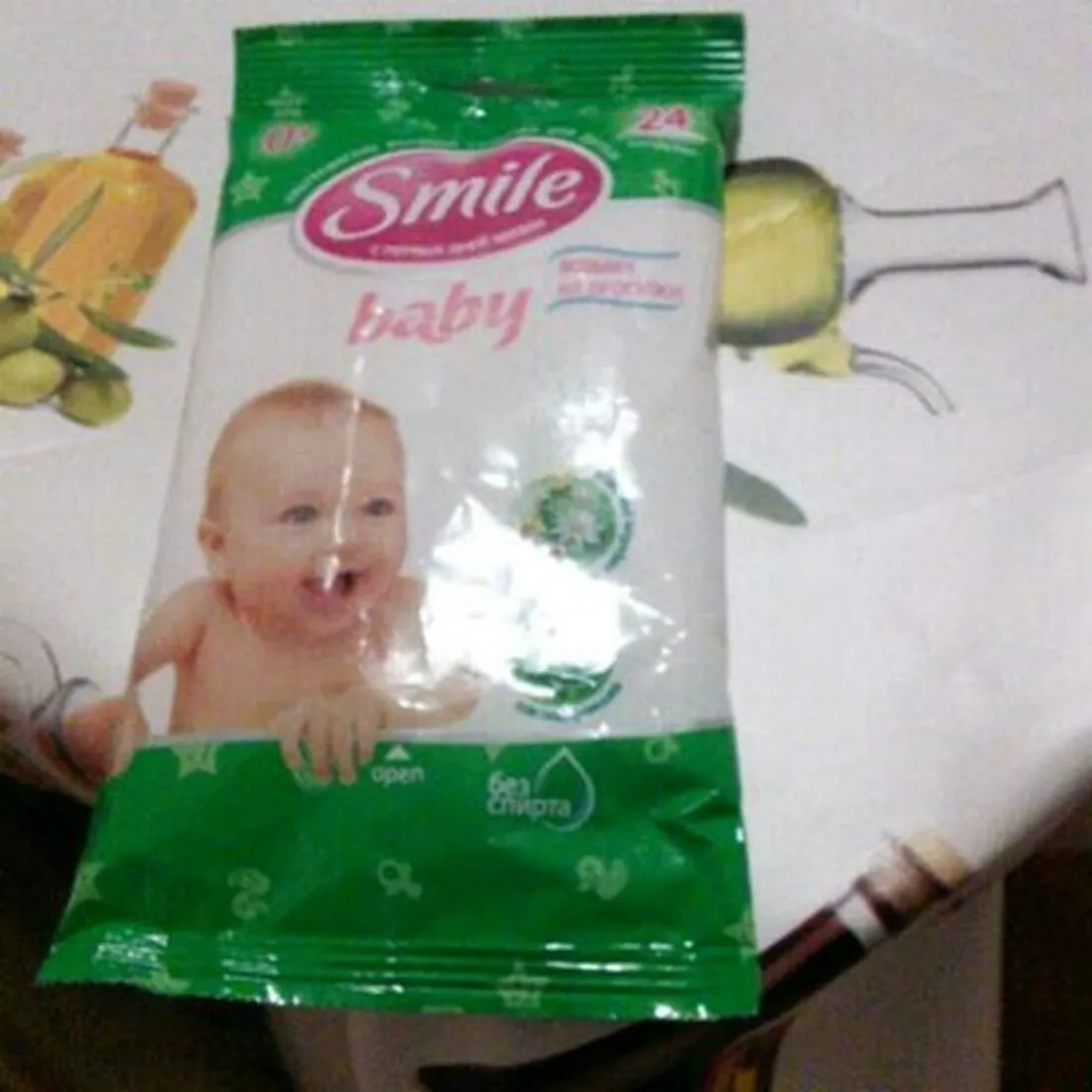 Smile Baby Herbal Wet Wipes 24pcs