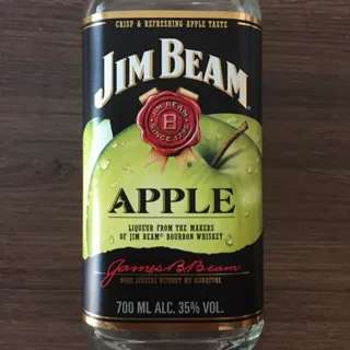 Jim Beam Apple Whiskey 35% glass bottle 0.7L — photo 4