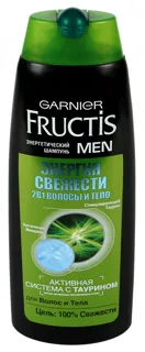 Garnier Fructis 2in1 Fresh Energy Shampoo 250ml Russia — photo 4