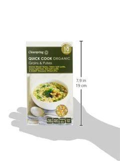 Clearspring Quick Cook Organic Grains & Pulses 250g (pack of 4) — photo 5