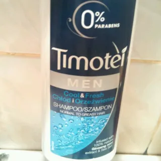 Timotei Men Coolness and Freshness Shampoo 400ml — photo 7