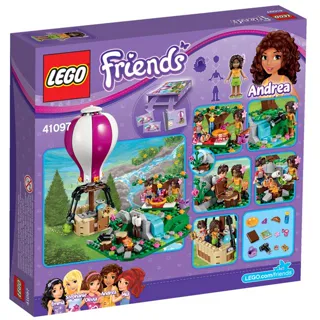 Lego Friends Hot Air Balloon in Heartlake for Kids 6-12 years, 254 Pieces — photo 3