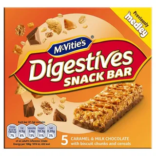 McVities 5 діджестів бар Карамель і молочний шоколад — фото 2